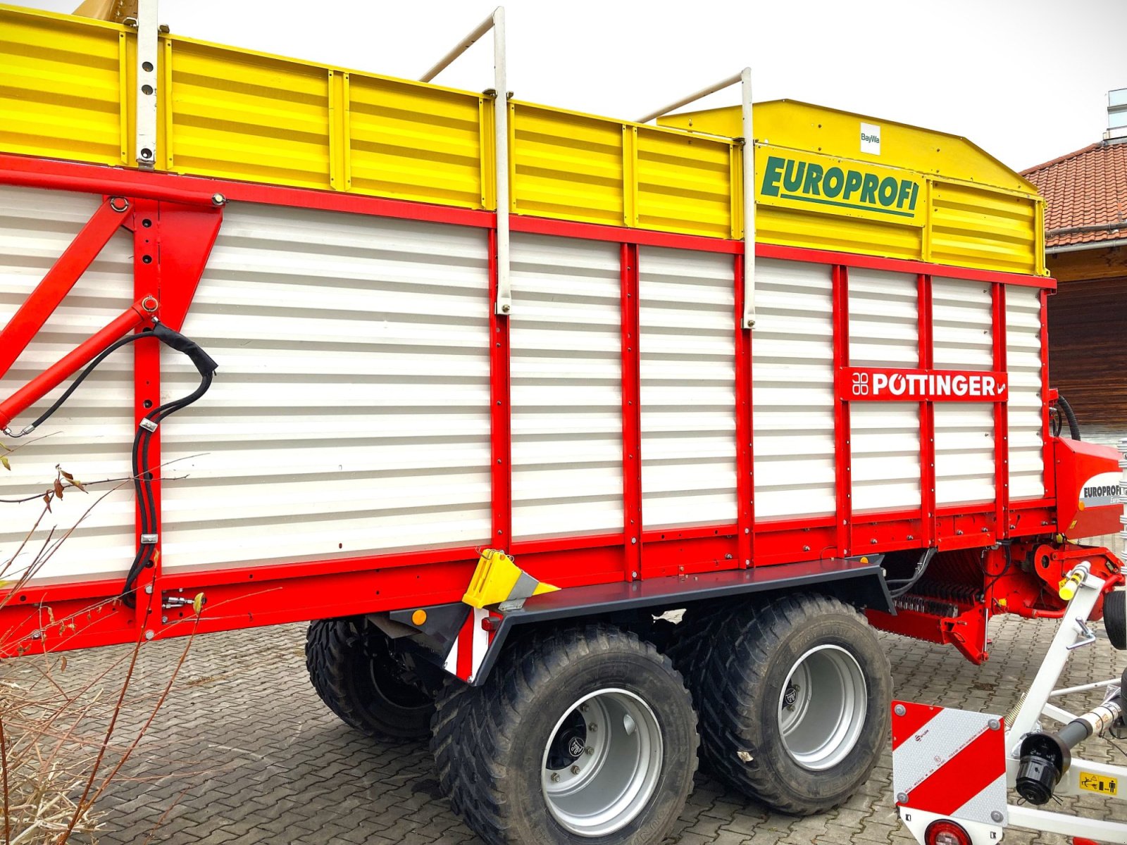 Ladewagen des Typs Pöttinger Europrofi 5000, Gebrauchtmaschine in Murnau (Bild 3)