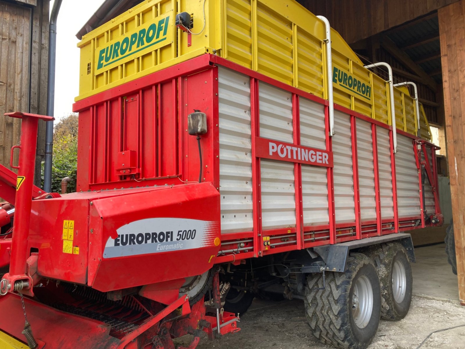 Ladewagen typu Pöttinger Europrofi 5000, Gebrauchtmaschine v Böhmenkirch (Obrázek 1)