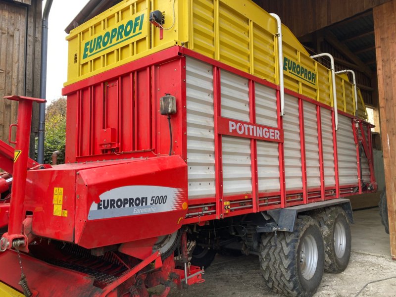 Ladewagen des Typs Pöttinger Europrofi 5000, Gebrauchtmaschine in Böhmenkirch (Bild 1)