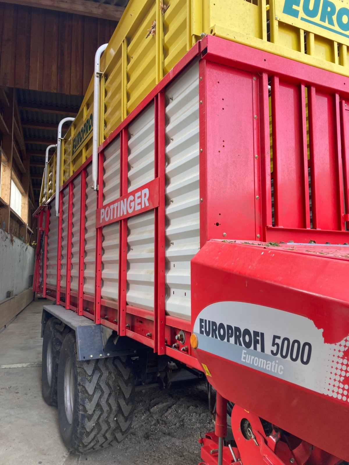 Ladewagen typu Pöttinger Europrofi 5000, Gebrauchtmaschine v Böhmenkirch (Obrázek 2)