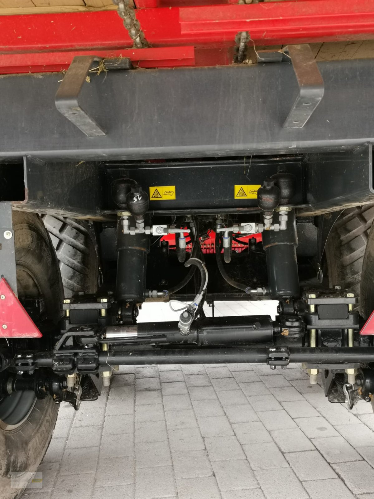 Ladewagen of the type Pöttinger Europrofi 5510 D Combiline, Gebrauchtmaschine in Jucken (Picture 5)