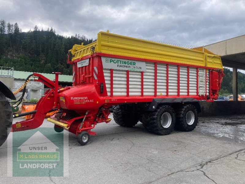 Ladewagen of the type Pöttinger EuroProfi 5510 D Combiline, Gebrauchtmaschine in Murau (Picture 1)