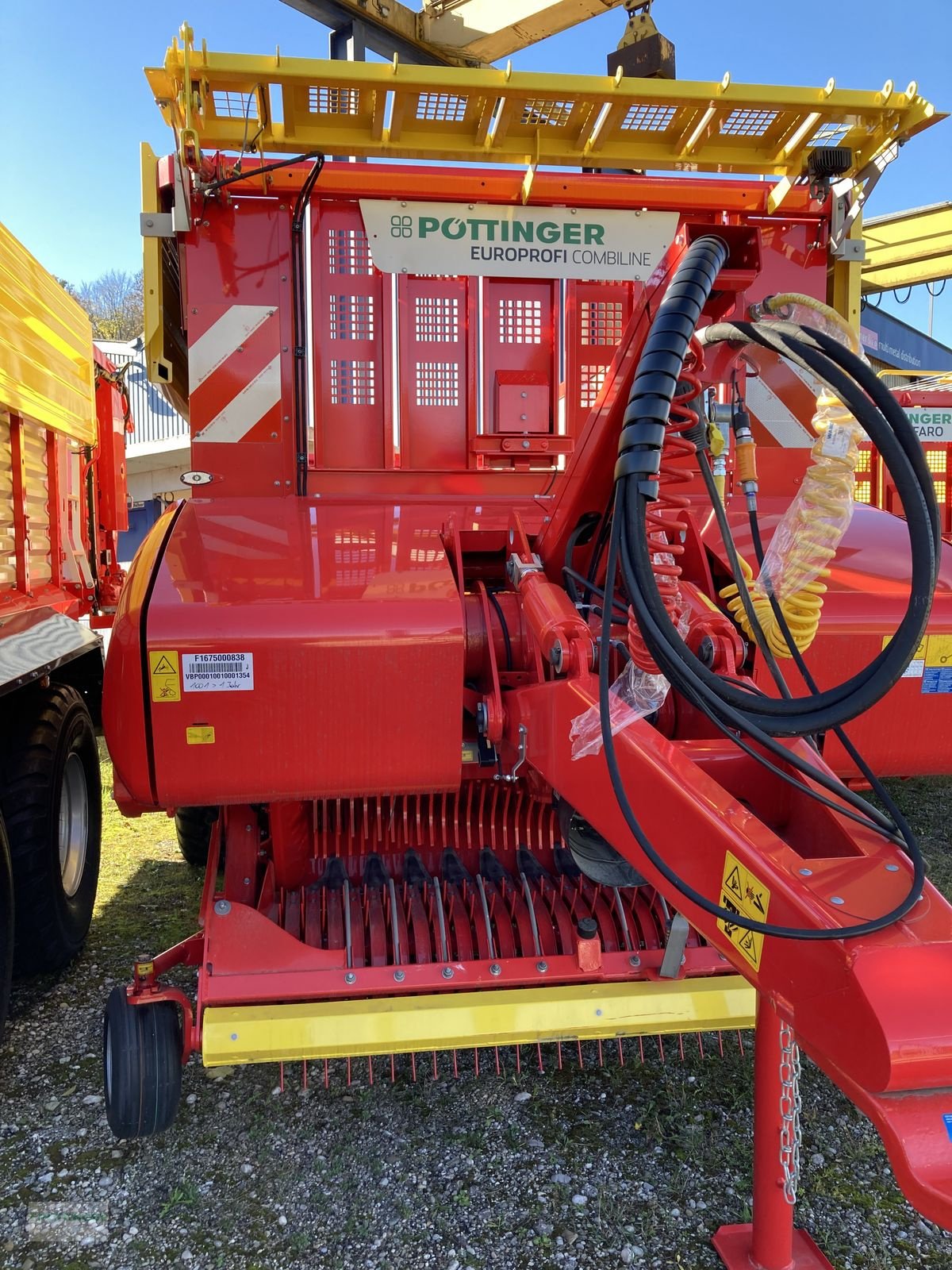 Ladewagen des Typs Pöttinger EUROPROFI 5510 D, Neumaschine in Grieskirchen (Bild 1)