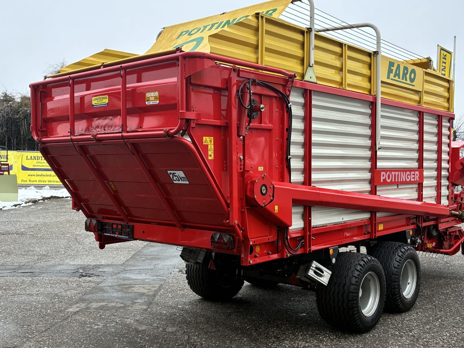 Ladewagen van het type Pöttinger FARO 3500 Rotomatic, Gebrauchtmaschine in Villach (Foto 2)