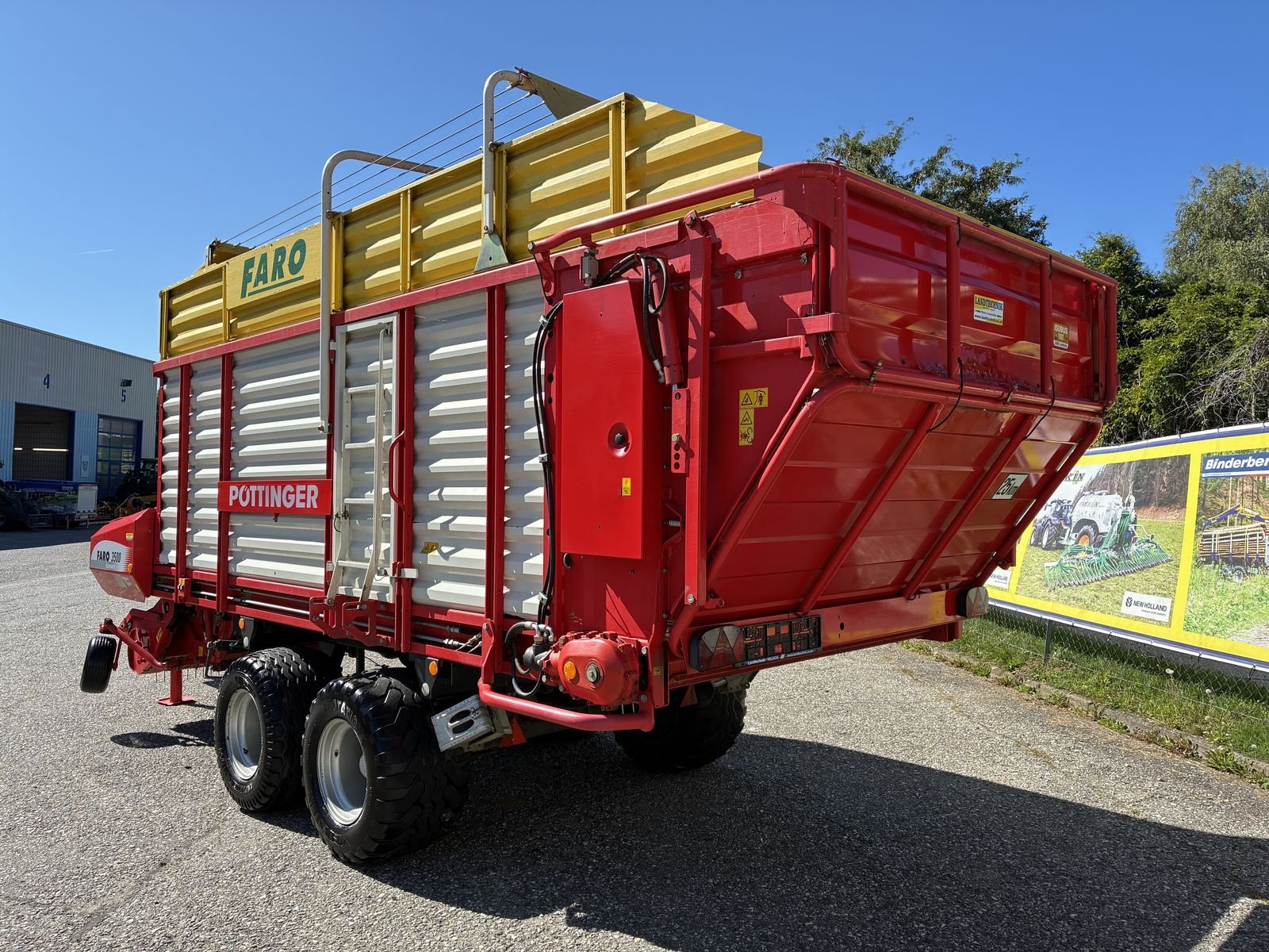 Ladewagen typu Pöttinger Faro 3500, Gebrauchtmaschine v Villach (Obrázek 15)