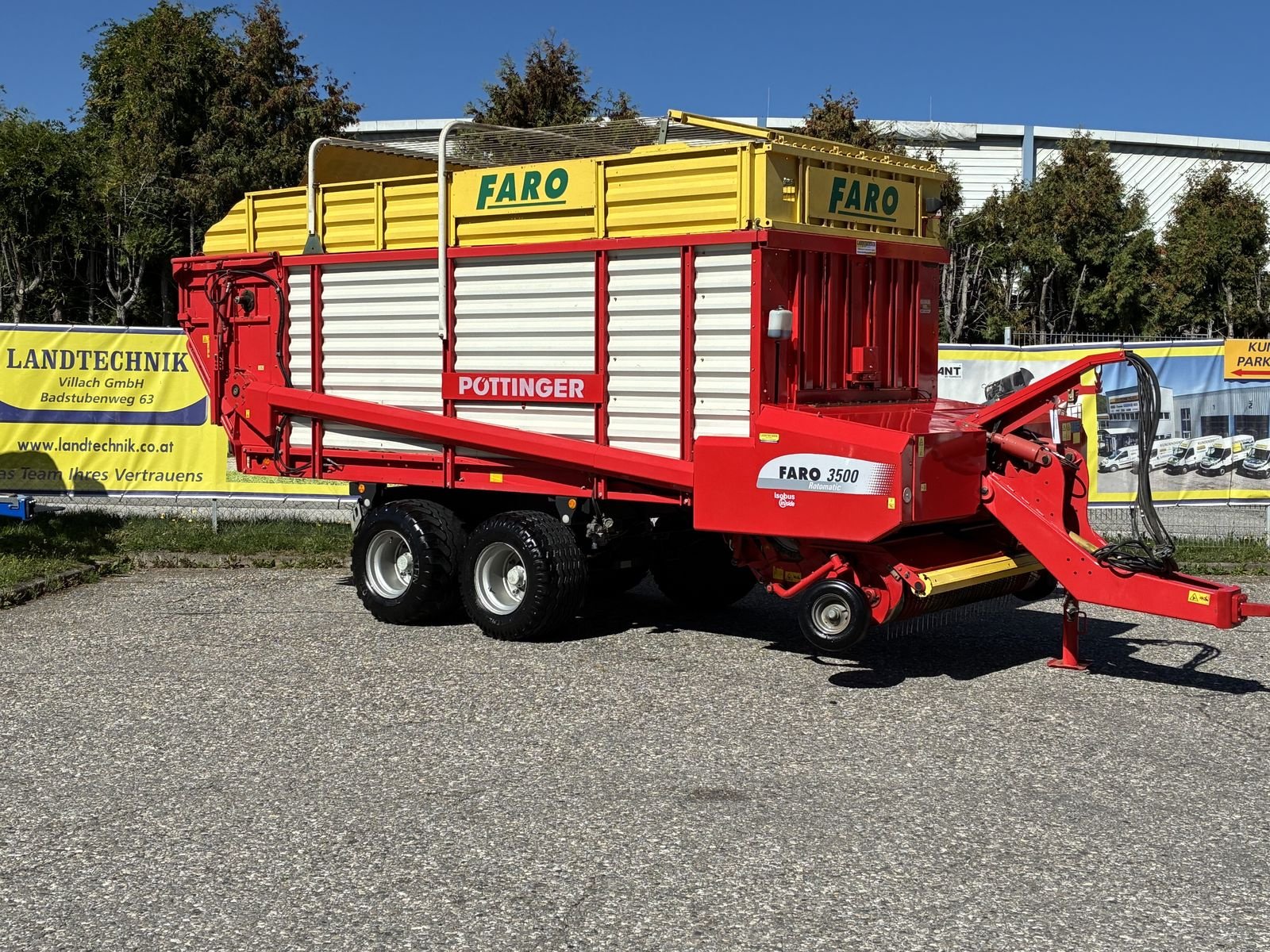 Ladewagen typu Pöttinger Faro 3500, Gebrauchtmaschine v Villach (Obrázek 2)