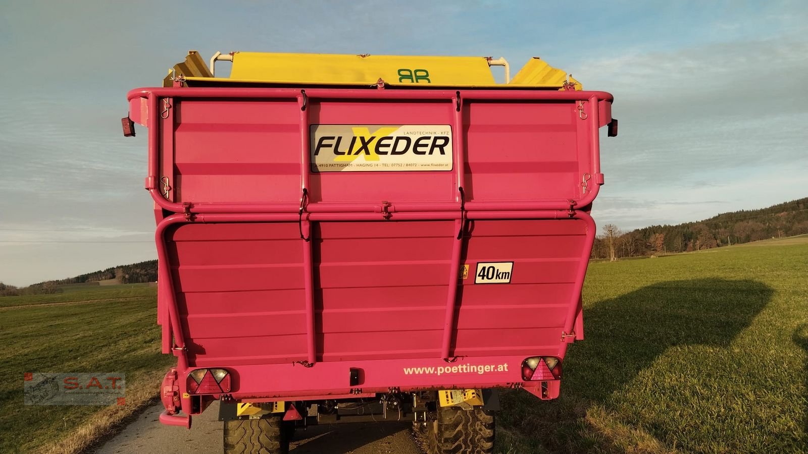 Ladewagen typu Pöttinger Faro 4000 D, Ersteinsatz 2012, Gebrauchtmaschine v Eberschwang (Obrázek 10)