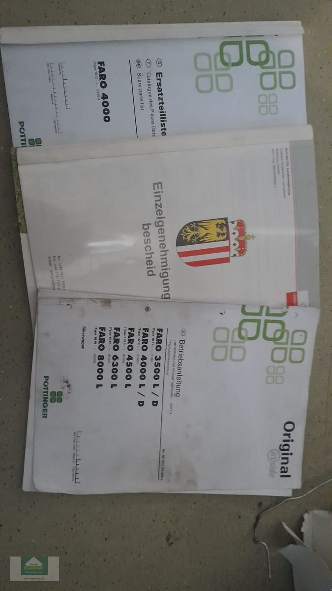 Ladewagen of the type Pöttinger FARO 4000 D, Gebrauchtmaschine in Klagenfurt (Picture 8)