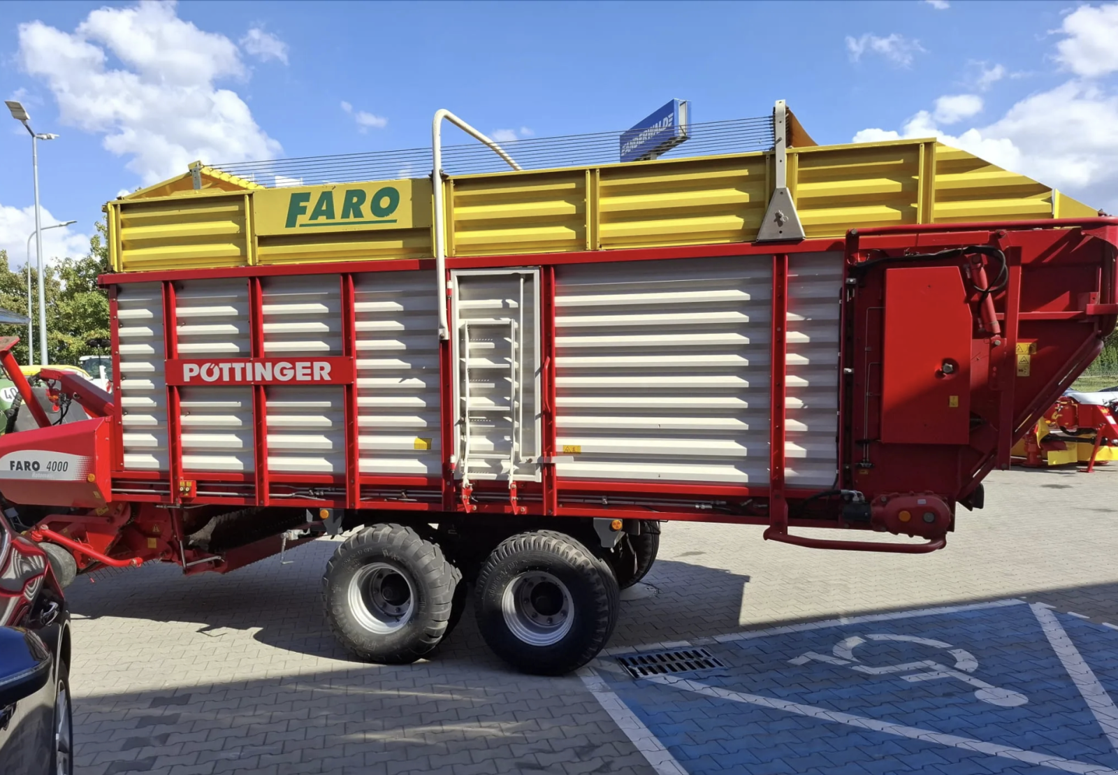 Ladewagen tipa Pöttinger Faro 4000D, Gebrauchtmaschine u Wien (Slika 2)