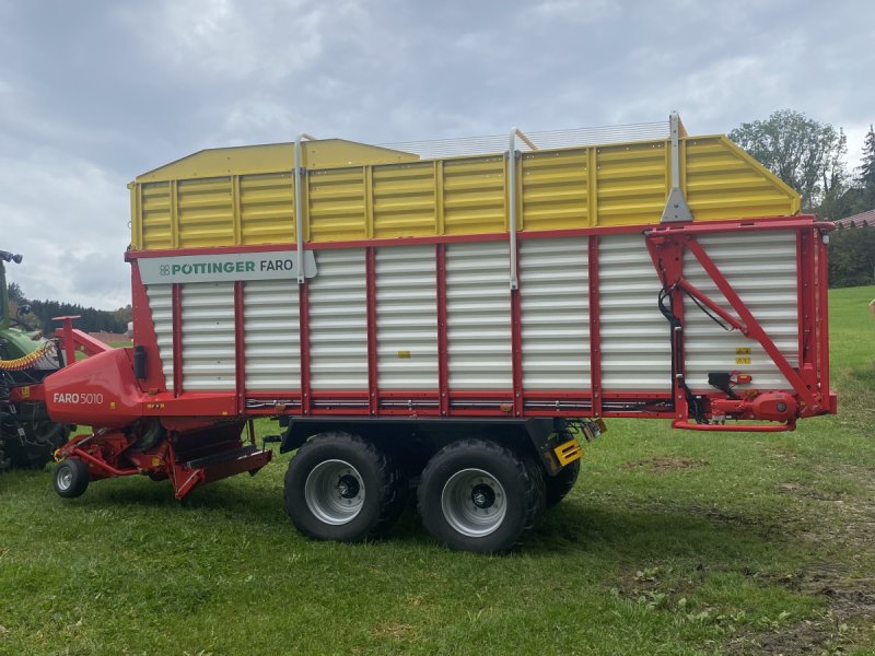 Ladewagen des Typs Pöttinger Faro 5010, Gebrauchtmaschine in Böhen (Bild 1)
