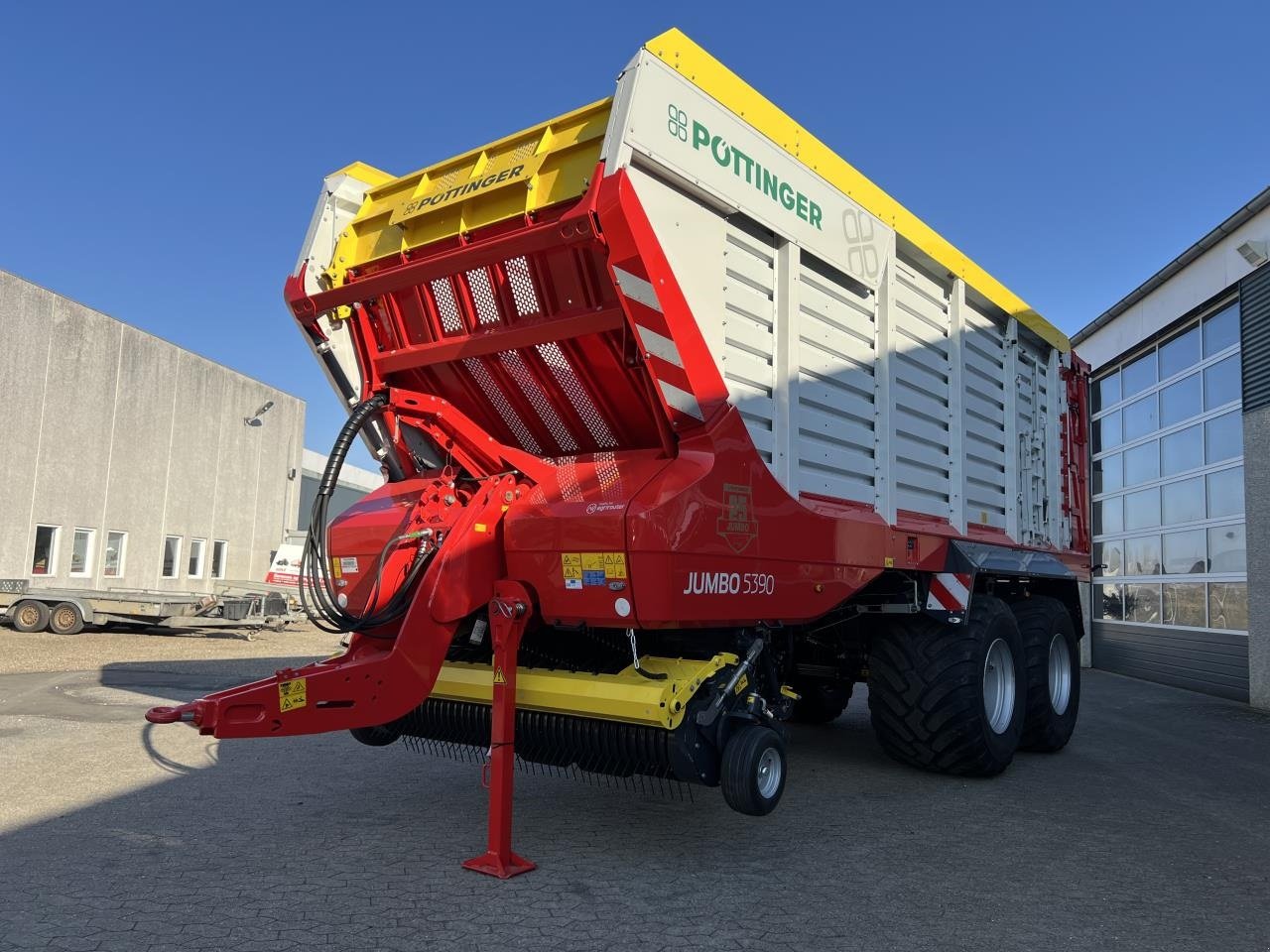 Ladewagen typu Pöttinger JUMBO 5390, Gebrauchtmaschine v Viborg (Obrázek 8)