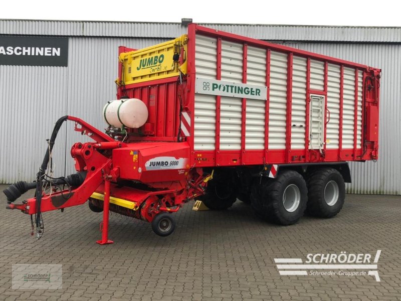 Ladewagen del tipo Pöttinger JUMBO 6000 D COMBI TYP 5491, Gebrauchtmaschine In Ahlerstedt (Immagine 1)