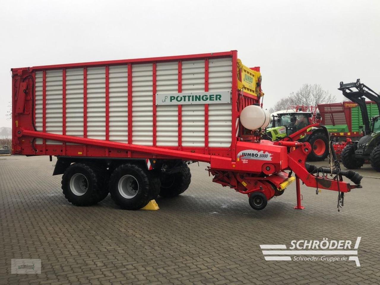 Ladewagen tip Pöttinger JUMBO 6000 D COMBI TYP 5491, Gebrauchtmaschine in Ahlerstedt (Poză 5)