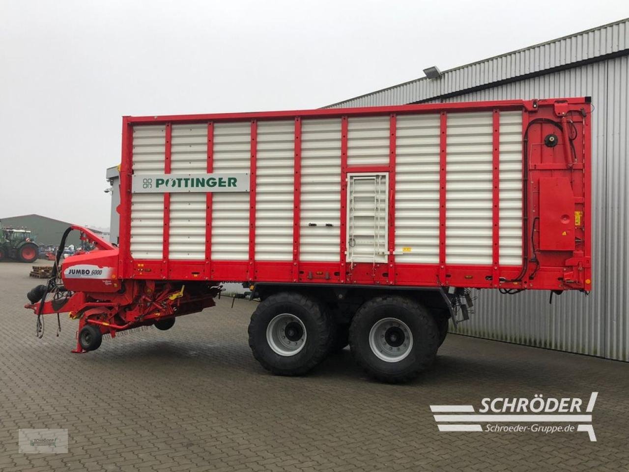 Ladewagen tip Pöttinger JUMBO 6000 D COMBI TYP 5491, Gebrauchtmaschine in Ahlerstedt (Poză 8)