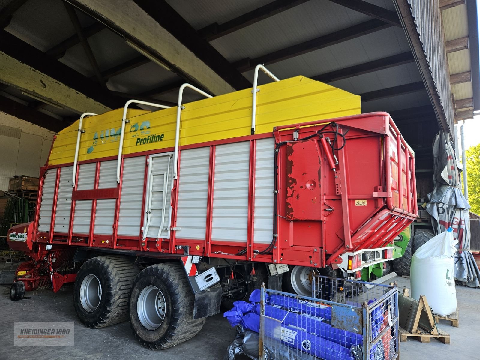 Ladewagen typu Pöttinger jumbo 6600 D, Gebrauchtmaschine v Altenfelden (Obrázek 10)