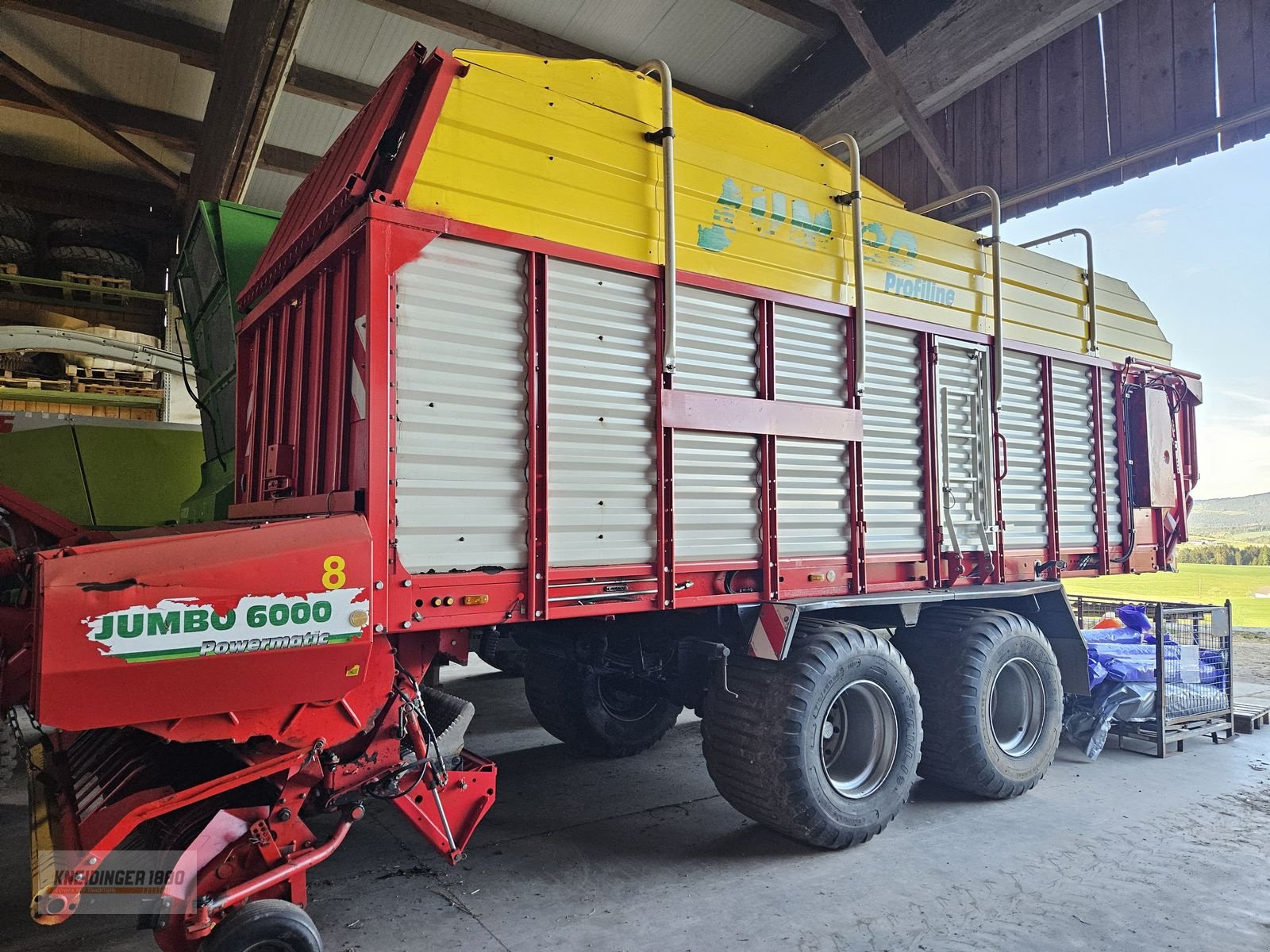 Ladewagen typu Pöttinger jumbo 6600 D, Gebrauchtmaschine v Altenfelden (Obrázek 1)