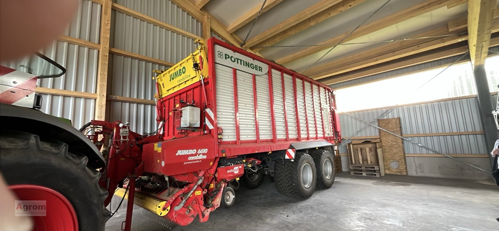 Ladewagen typu Pöttinger Jumbo 6610 Combiline, Gebrauchtmaschine v Kirchen-Hausen (Obrázek 1)