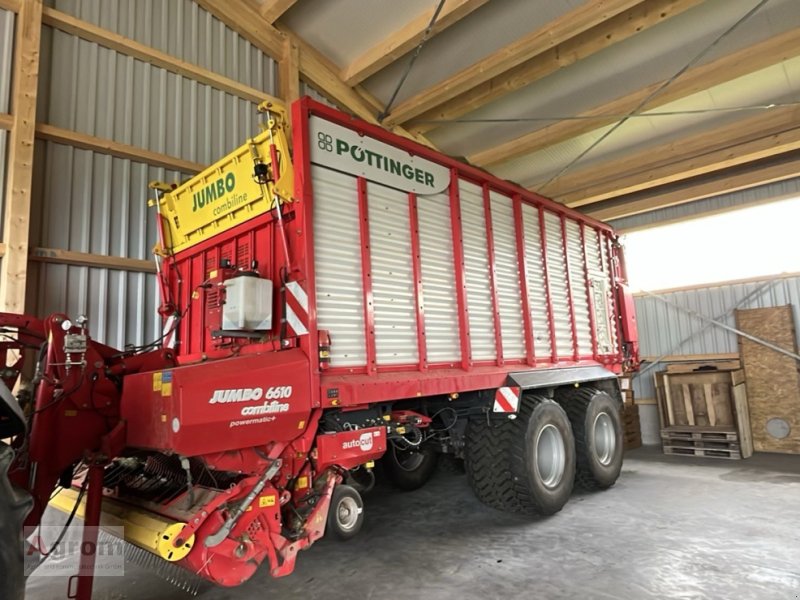 Ladewagen des Typs Pöttinger Jumbo 6610 Combiline, Gebrauchtmaschine in Kirchen-Hausen (Bild 1)