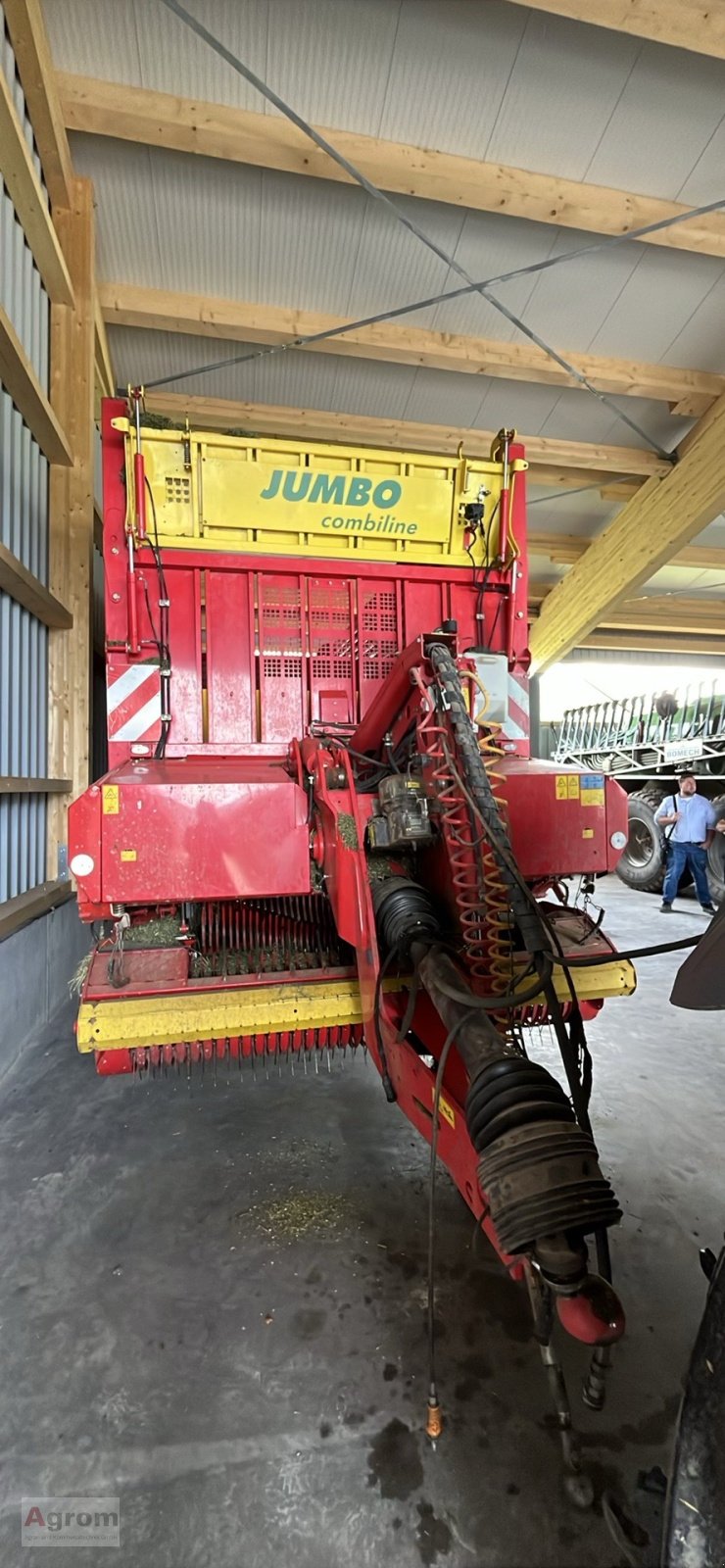Ladewagen typu Pöttinger Jumbo 6610 Combiline, Gebrauchtmaschine v Kirchen-Hausen (Obrázek 2)