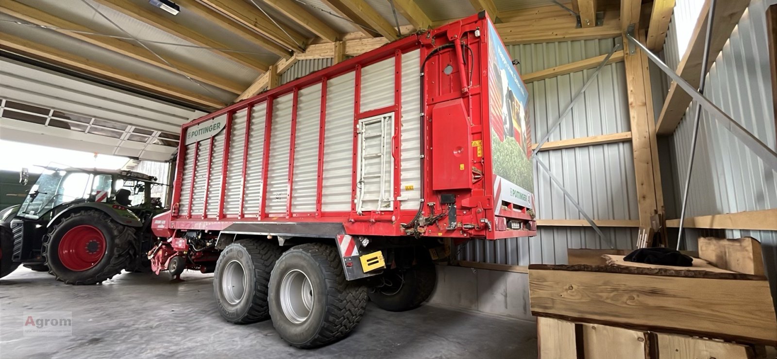 Ladewagen typu Pöttinger Jumbo 6610 Combiline, Gebrauchtmaschine v Kirchen-Hausen (Obrázek 3)