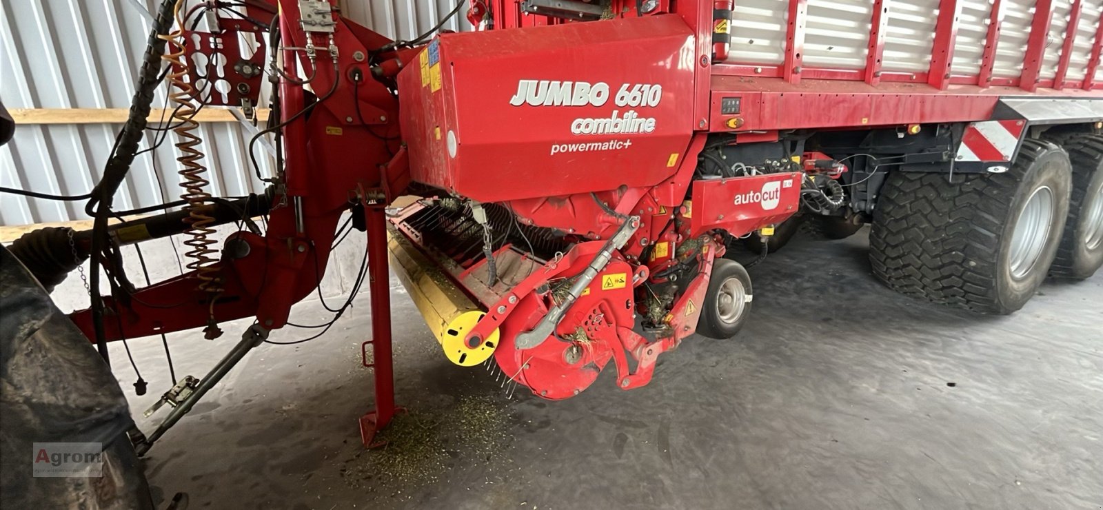 Ladewagen typu Pöttinger Jumbo 6610 Combiline, Gebrauchtmaschine v Kirchen-Hausen (Obrázek 7)