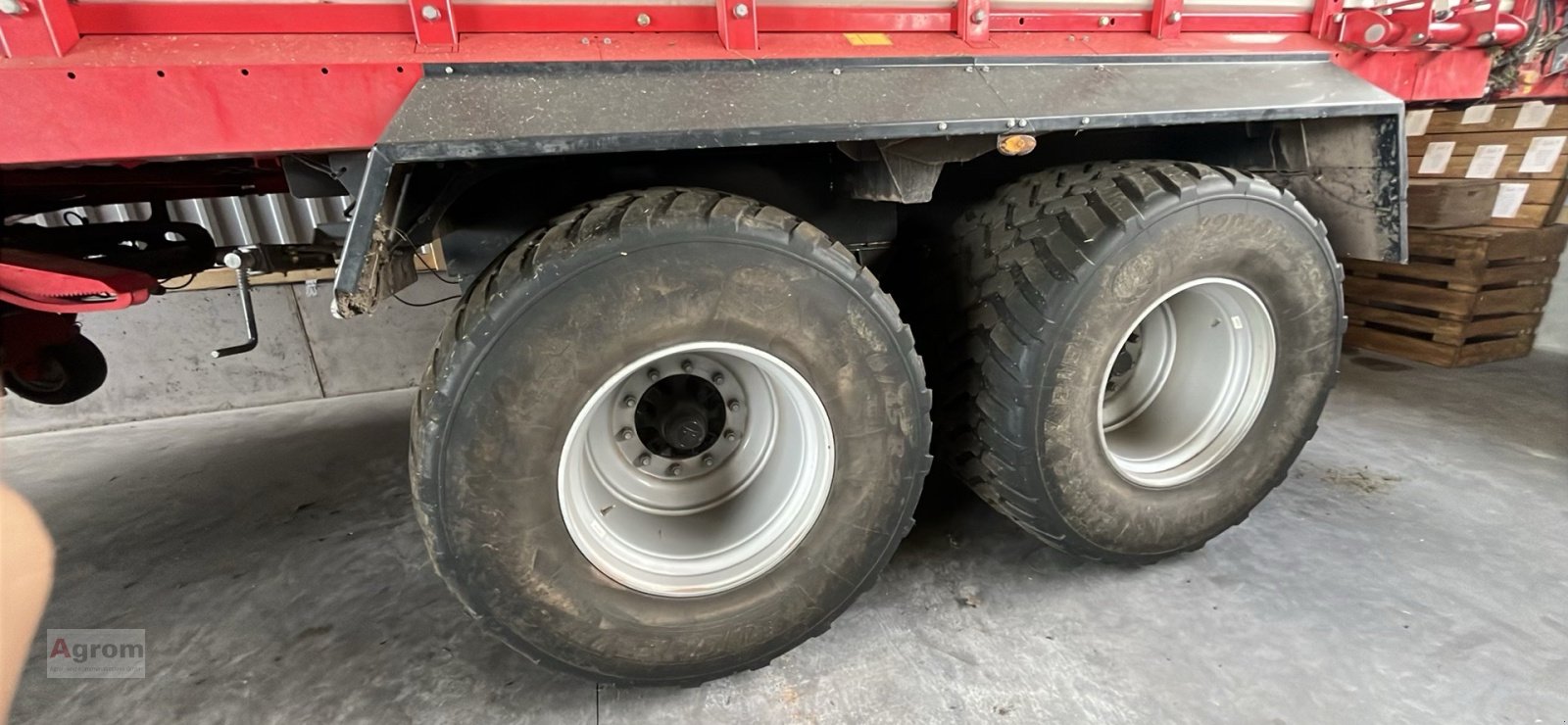 Ladewagen typu Pöttinger Jumbo 6610 Combiline, Gebrauchtmaschine v Kirchen-Hausen (Obrázek 10)