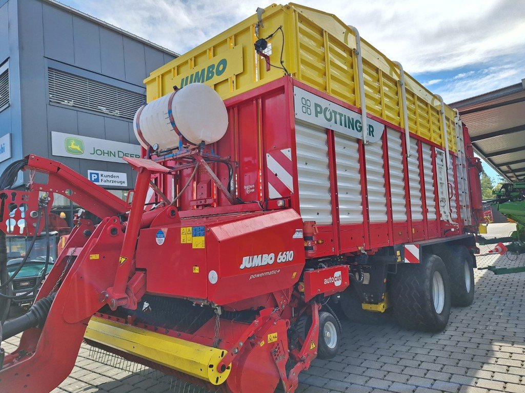 Ladewagen des Typs Pöttinger Jumbo 6610D Powermatic+, Gebrauchtmaschine in Ersingen (Bild 10)