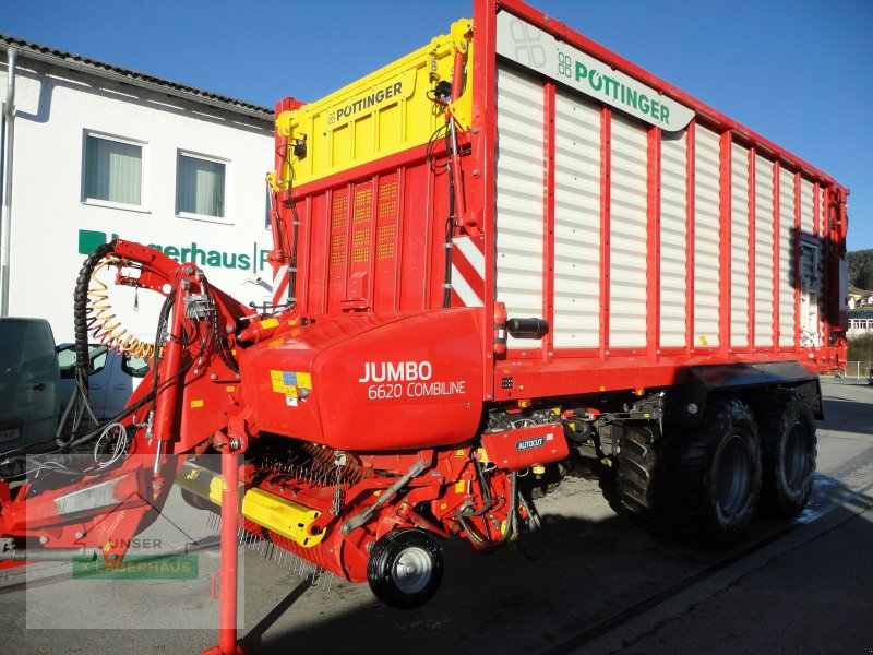 Ladewagen des Typs Pöttinger Jumbo 6620 D, Gebrauchtmaschine in Freistadt (Bild 1)