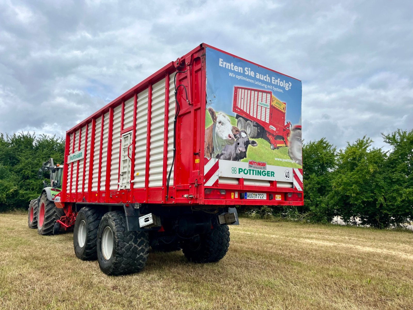 Ladewagen of the type Pöttinger Jumbo 7200 Combiline, Gebrauchtmaschine in Treuchtlingen (Picture 2)