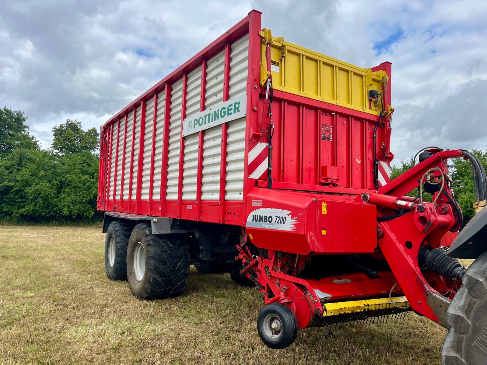 Ladewagen of the type Pöttinger Jumbo 7200 Combiline, Gebrauchtmaschine in Treuchtlingen (Picture 5)