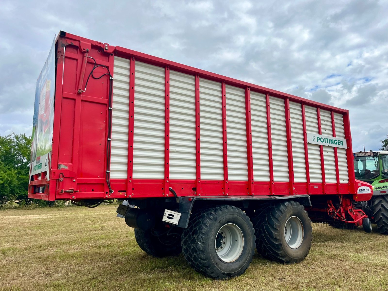 Ladewagen of the type Pöttinger Jumbo 7200 Combiline, Gebrauchtmaschine in Treuchtlingen (Picture 7)