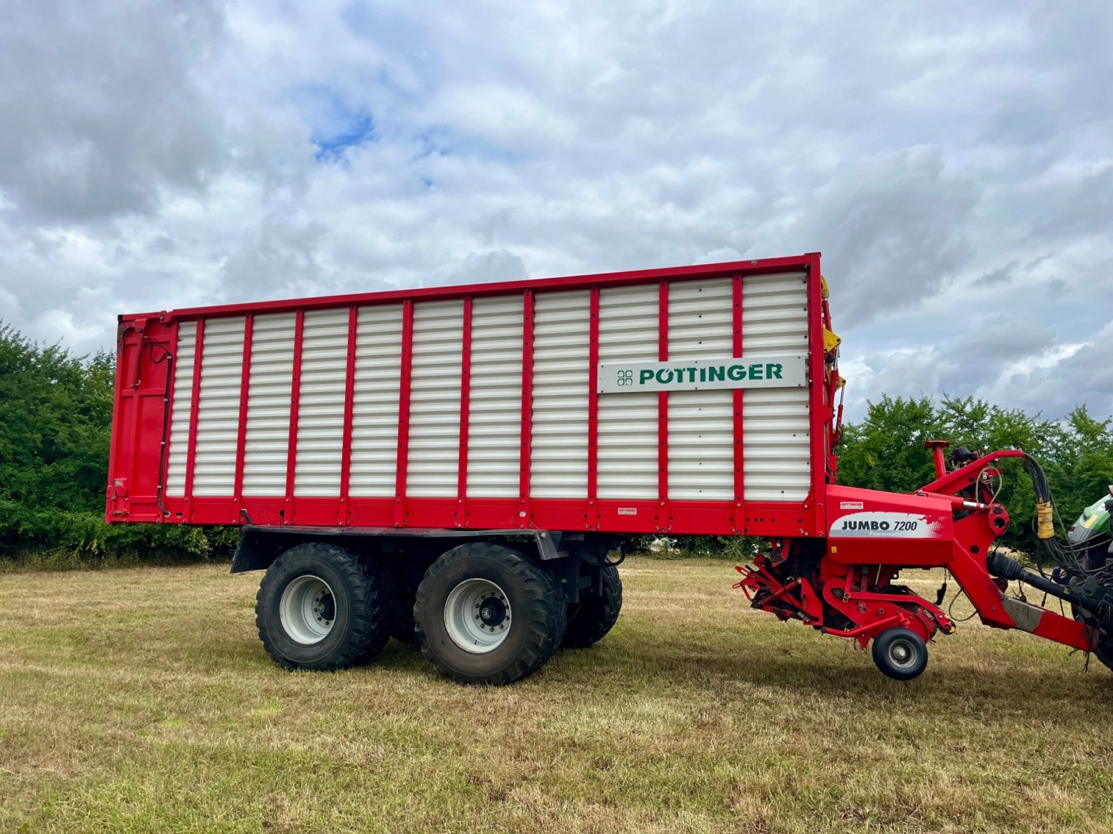Ladewagen of the type Pöttinger Jumbo 7200 Combiline, Gebrauchtmaschine in Treuchtlingen (Picture 8)
