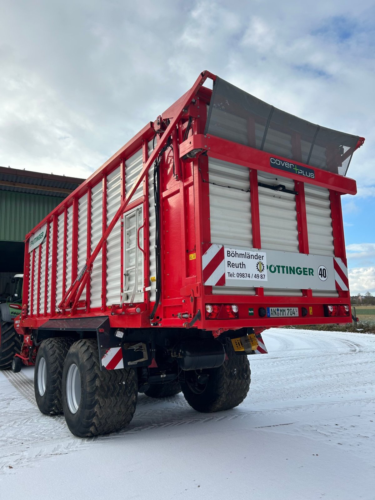 Ladewagen za tip Pöttinger Jumbo 7210 Combiline, Gebrauchtmaschine u Neuendettelsau (Slika 3)