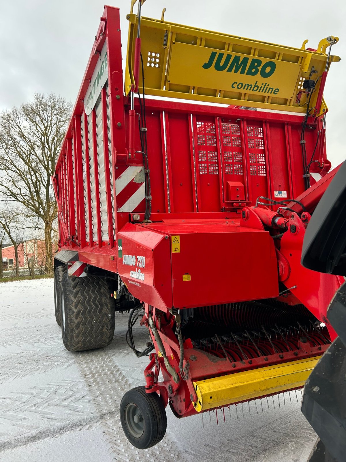 Ladewagen za tip Pöttinger Jumbo 7210 Combiline, Gebrauchtmaschine u Neuendettelsau (Slika 9)