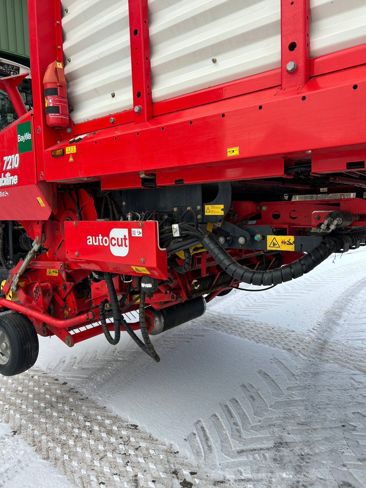 Ladewagen za tip Pöttinger Jumbo 7210 Combiline, Gebrauchtmaschine u Neuendettelsau (Slika 10)