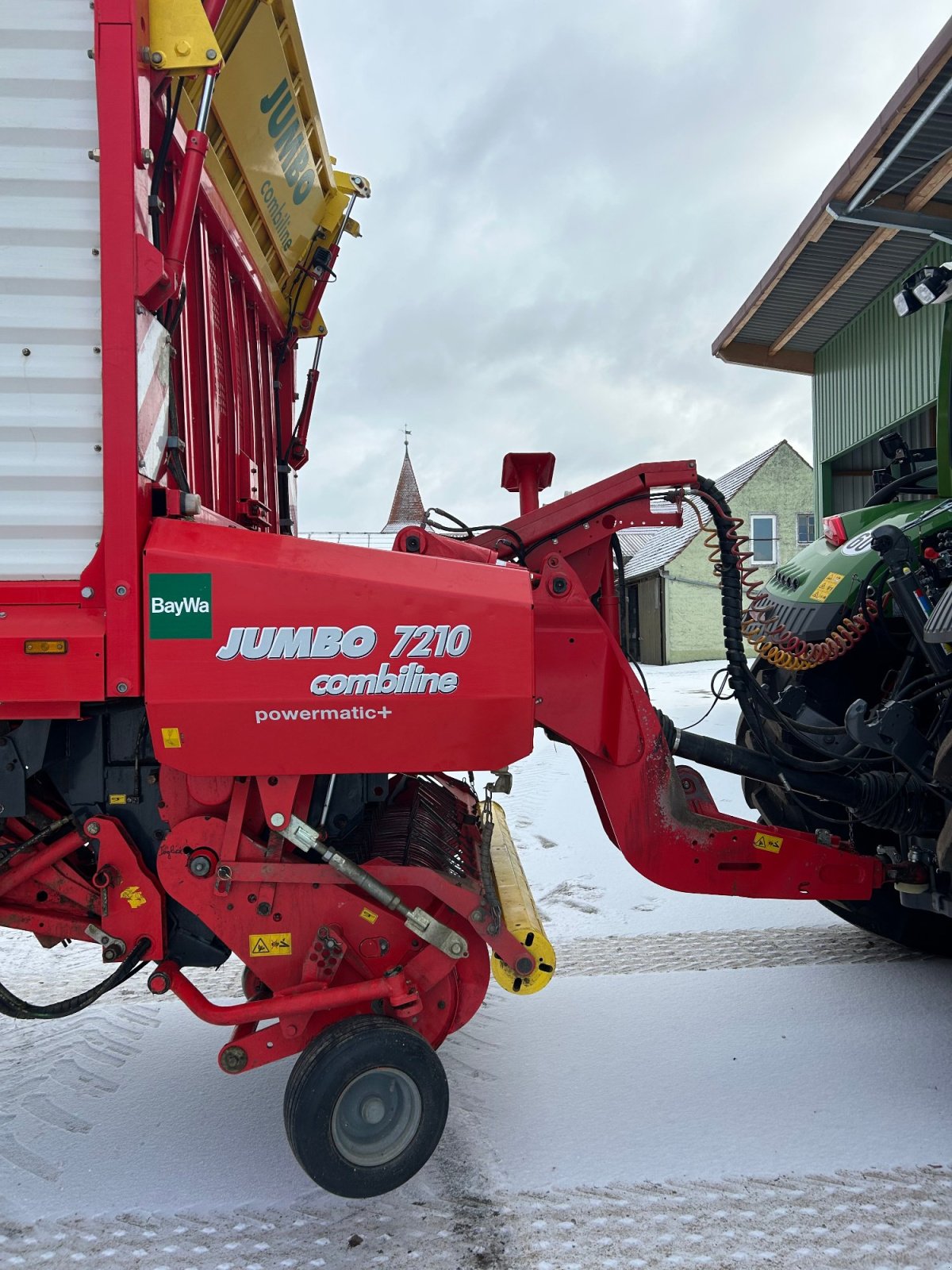 Ladewagen za tip Pöttinger Jumbo 7210 Combiline, Gebrauchtmaschine u Neuendettelsau (Slika 11)