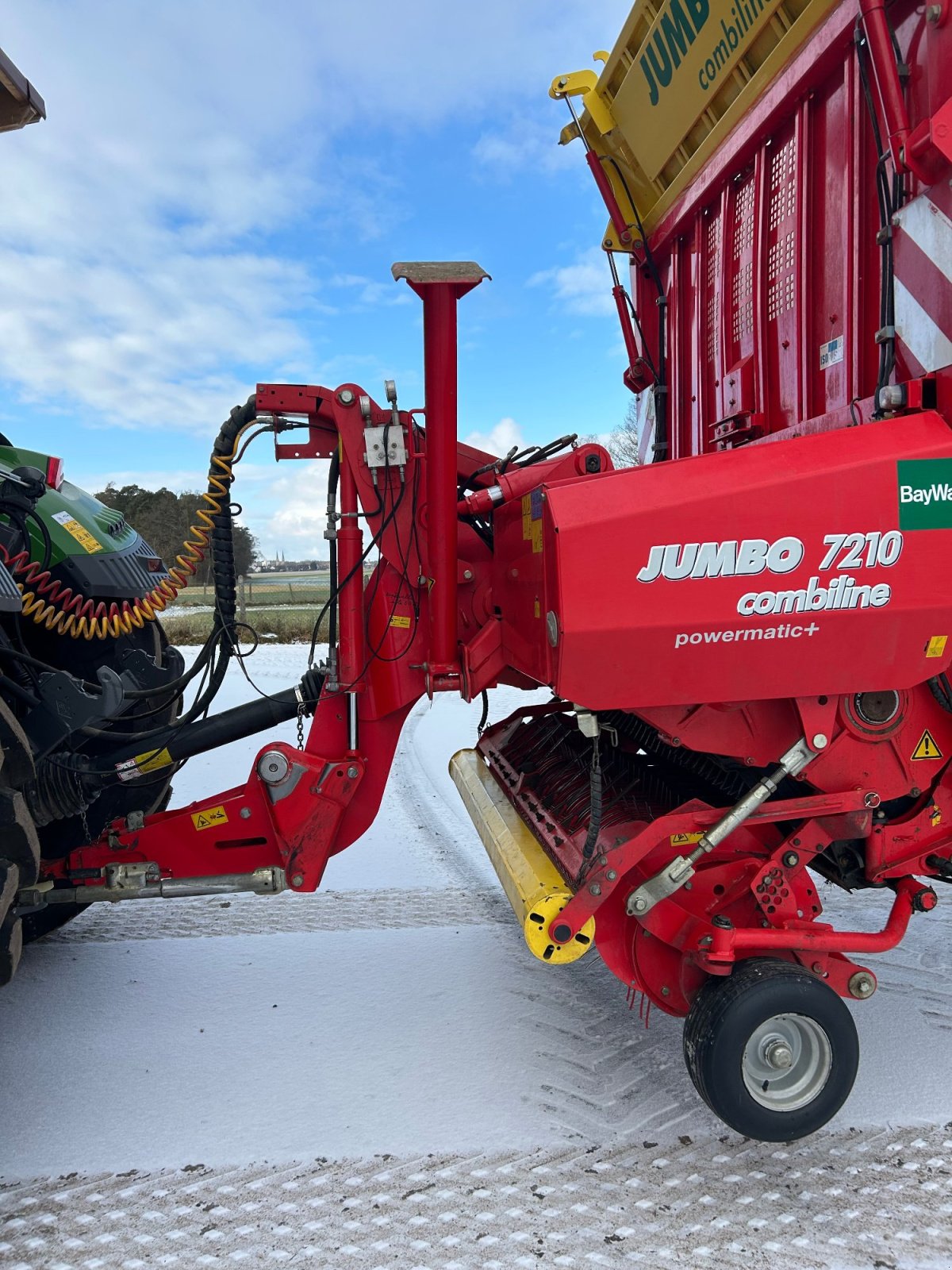 Ladewagen za tip Pöttinger Jumbo 7210 Combiline, Gebrauchtmaschine u Neuendettelsau (Slika 12)