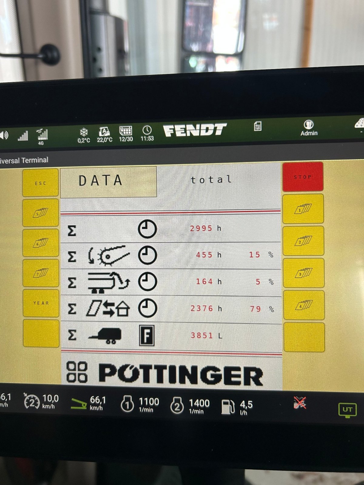 Ladewagen za tip Pöttinger Jumbo 7210 Combiline, Gebrauchtmaschine u Neuendettelsau (Slika 14)