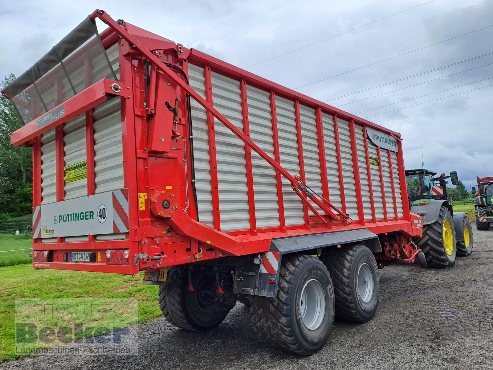 Ladewagen of the type Pöttinger Jumbo 7210 D Combiline, Gebrauchtmaschine in Weimar-Niederwalgern (Picture 2)
