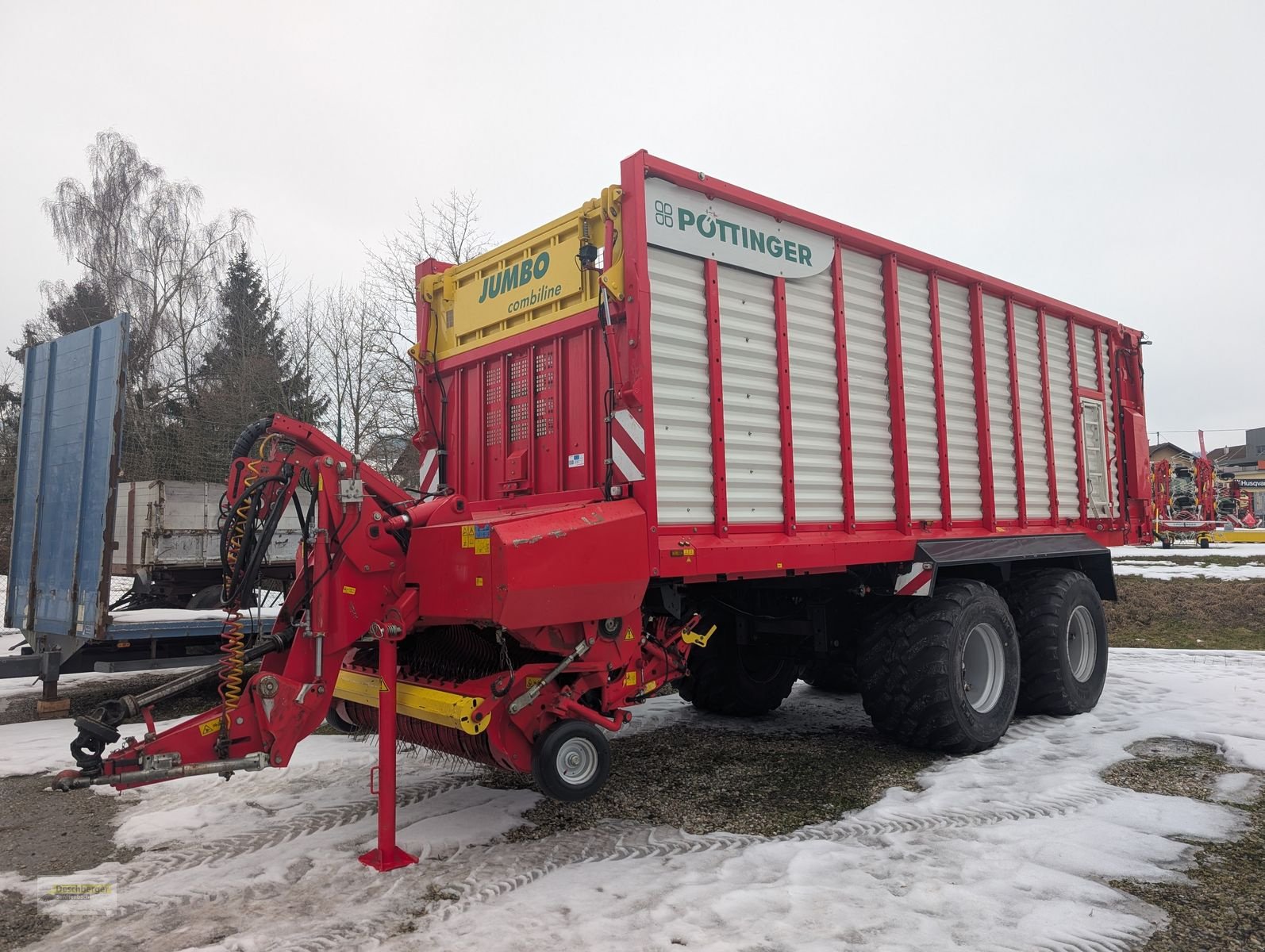 Ladewagen Türe ait Pöttinger Jumbo 7210 D Combiline, Gebrauchtmaschine içinde Senftenbach (resim 1)