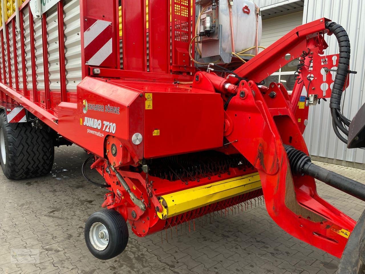 Ladewagen typu Pöttinger Jumbo 7210 D, Gebrauchtmaschine v Twist - Rühlerfeld (Obrázek 6)