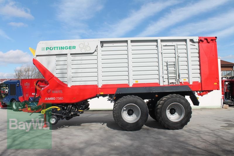 Ladewagen des Typs Pöttinger JUMBO 7380 DB, Gebrauchtmaschine in Straubing (Bild 1)