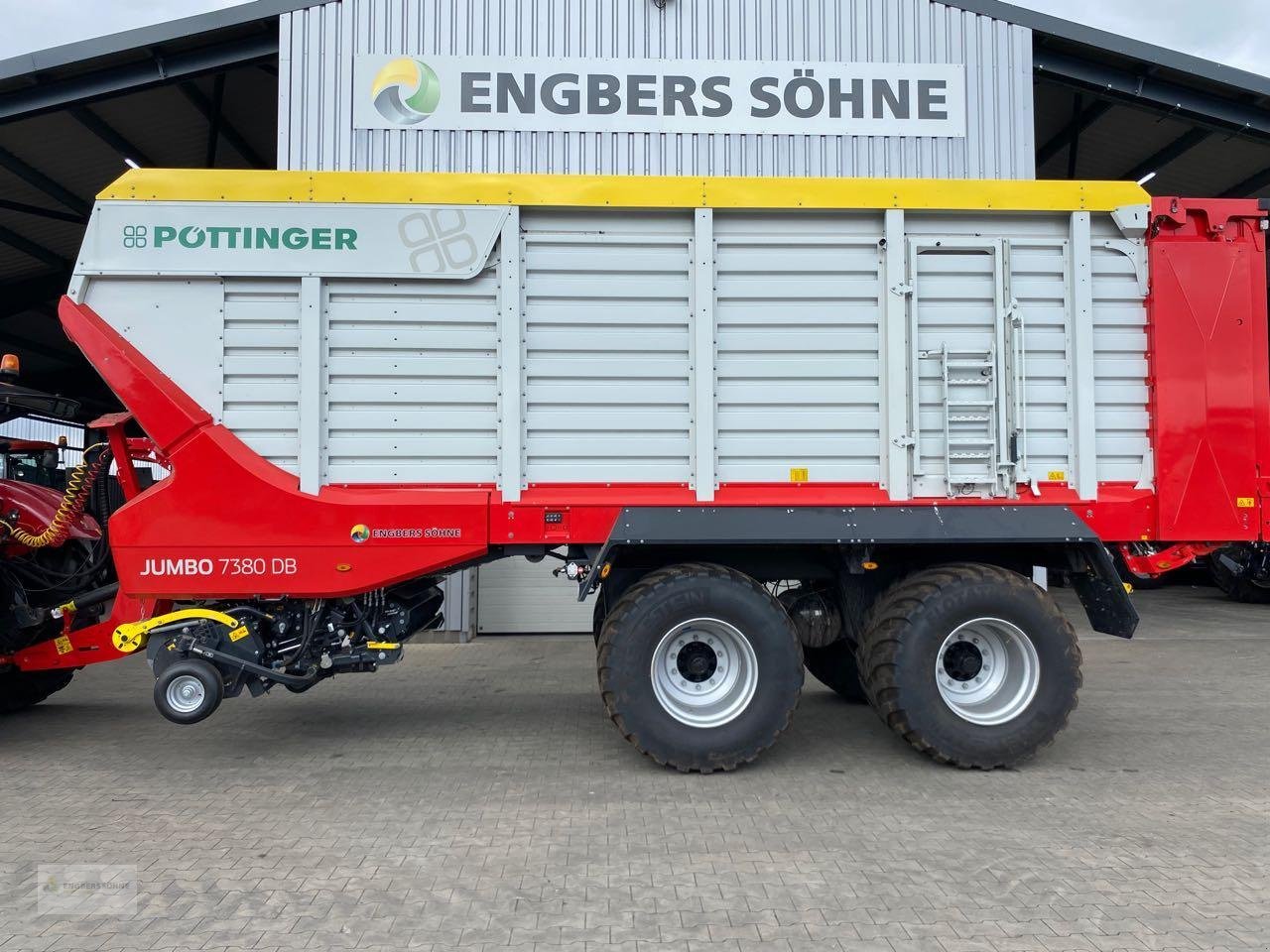 Ladewagen of the type Pöttinger Jumbo 7380 DB, Neumaschine in Uelsen (Picture 4)