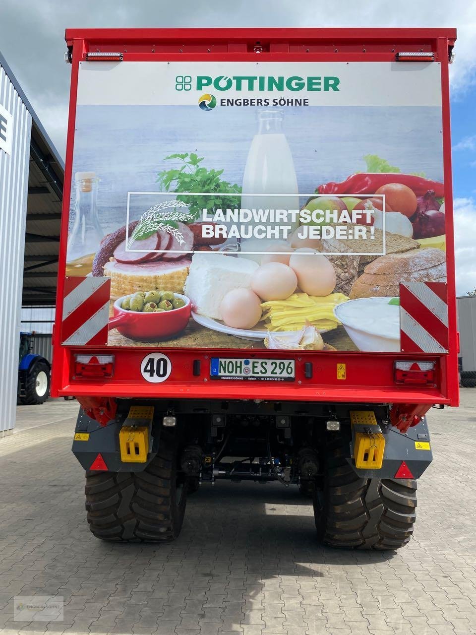 Ladewagen of the type Pöttinger Jumbo 7380 DB, Neumaschine in Uelsen (Picture 8)