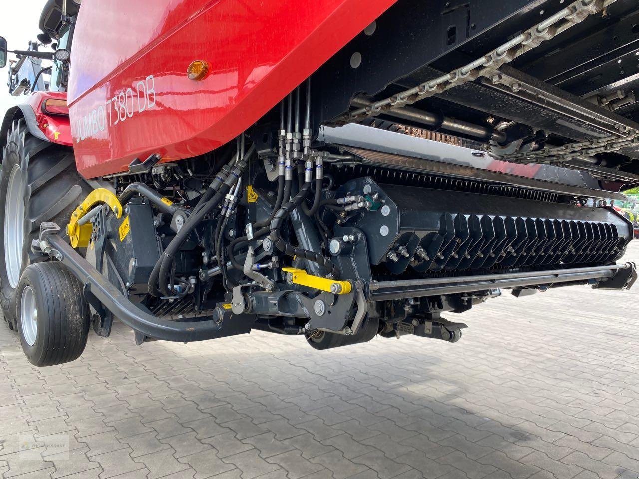 Ladewagen of the type Pöttinger Jumbo 7380 DB, Neumaschine in Uelsen (Picture 11)