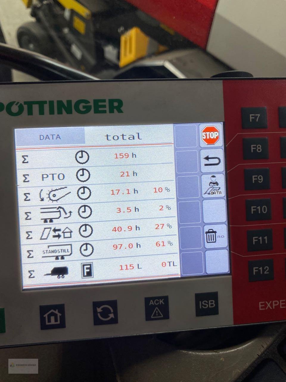 Ladewagen of the type Pöttinger Jumbo 7380 DB, Neumaschine in Uelsen (Picture 16)