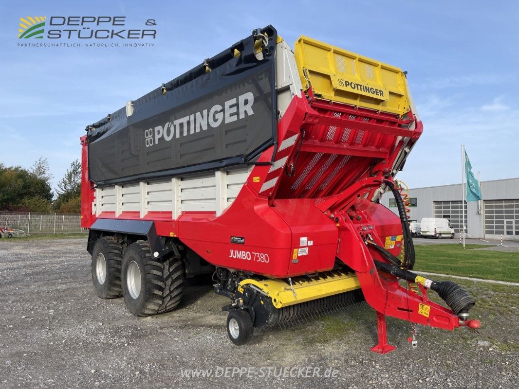 Ladewagen typu Pöttinger Jumbo 7380, Gebrauchtmaschine w Steinheim-Bergheim (Zdjęcie 11)