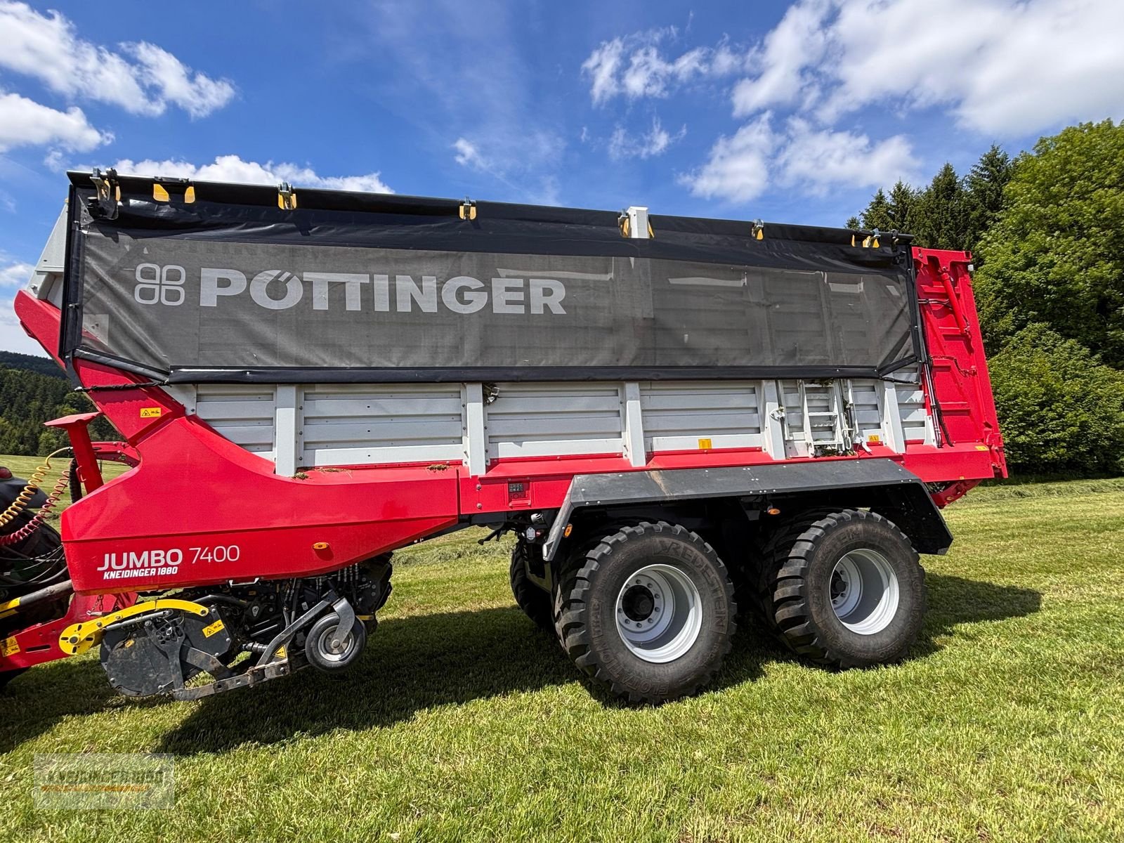 Ladewagen of the type Pöttinger Jumbo 7400, Gebrauchtmaschine in Altenfelden (Picture 4)