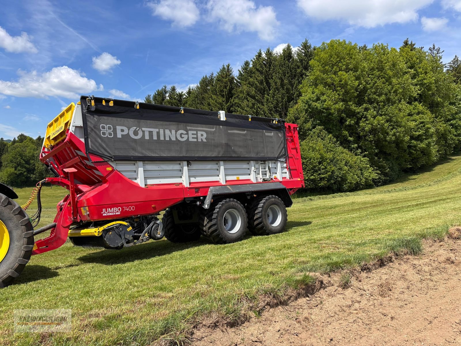 Ladewagen of the type Pöttinger Jumbo 7400, Gebrauchtmaschine in Altenfelden (Picture 2)