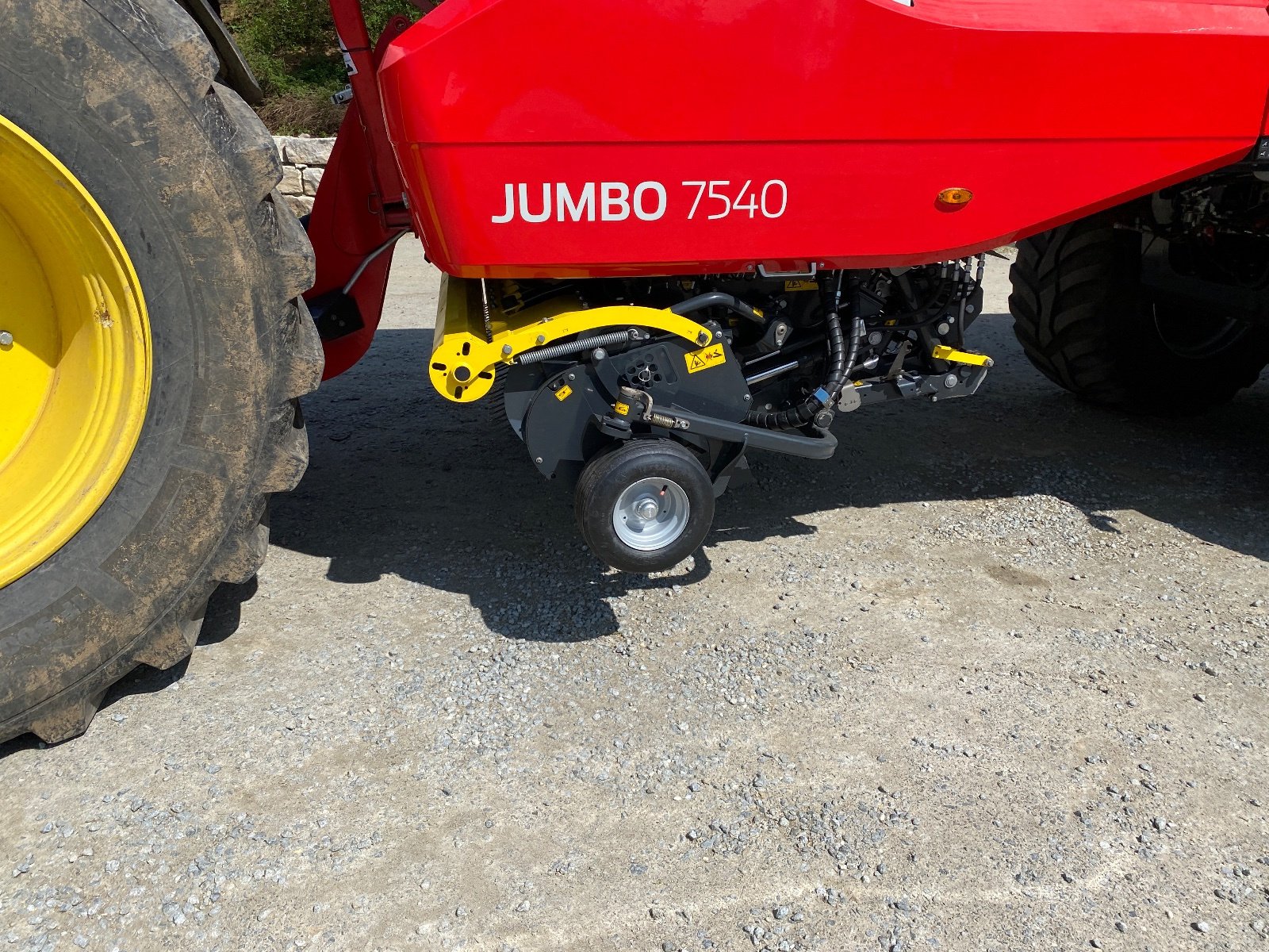 Ladewagen typu Pöttinger Jumbo 7540, Gebrauchtmaschine v Dingolfing (Obrázek 4)